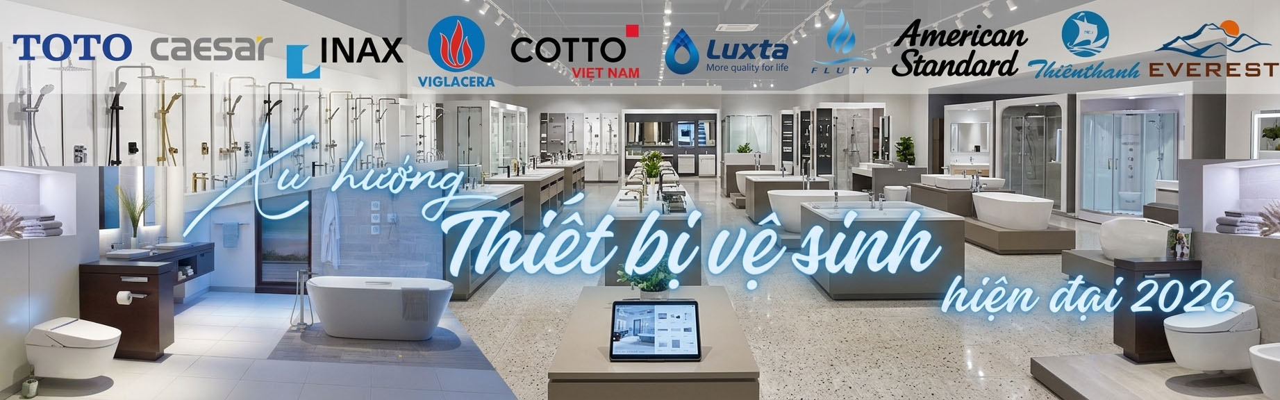 xu hướng thiết bị vệ sinh 2026
