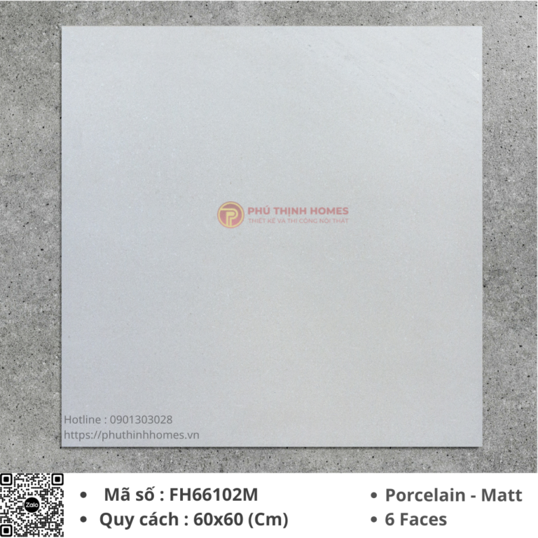 Gạch ốp lát 60x60 Hoàng Gia FH66102M Porcelain men Matt