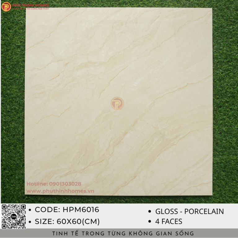 Gạch 60x60 Mikado HPM6016 bề mặt Bóng