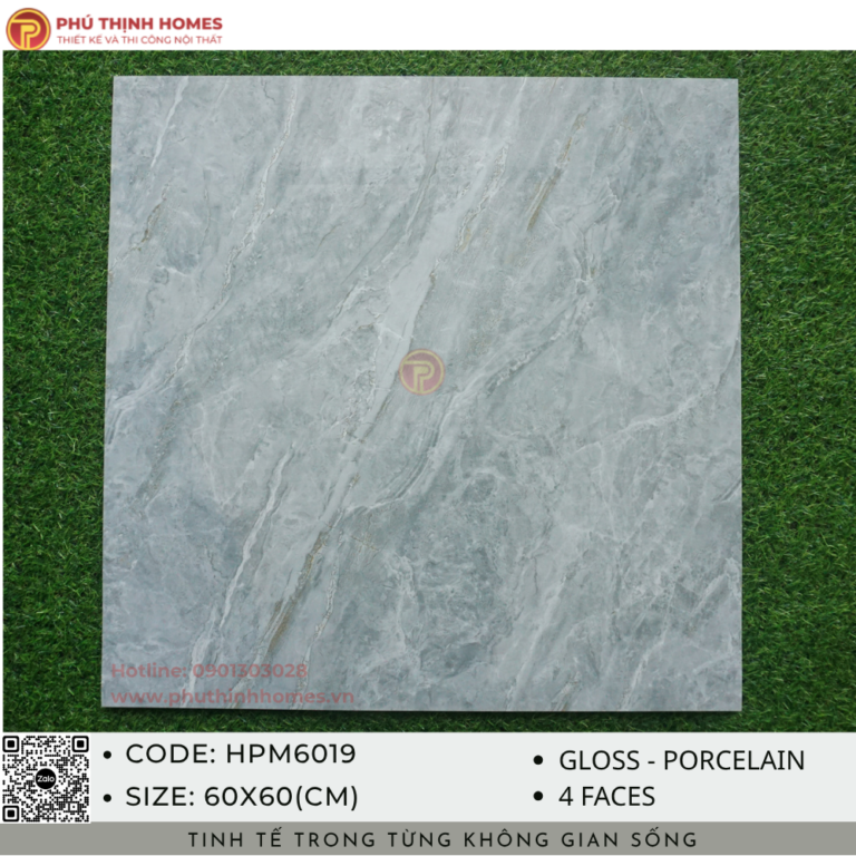 Gạch 60x60 Mikado HPM6019 bề mặt Bóng