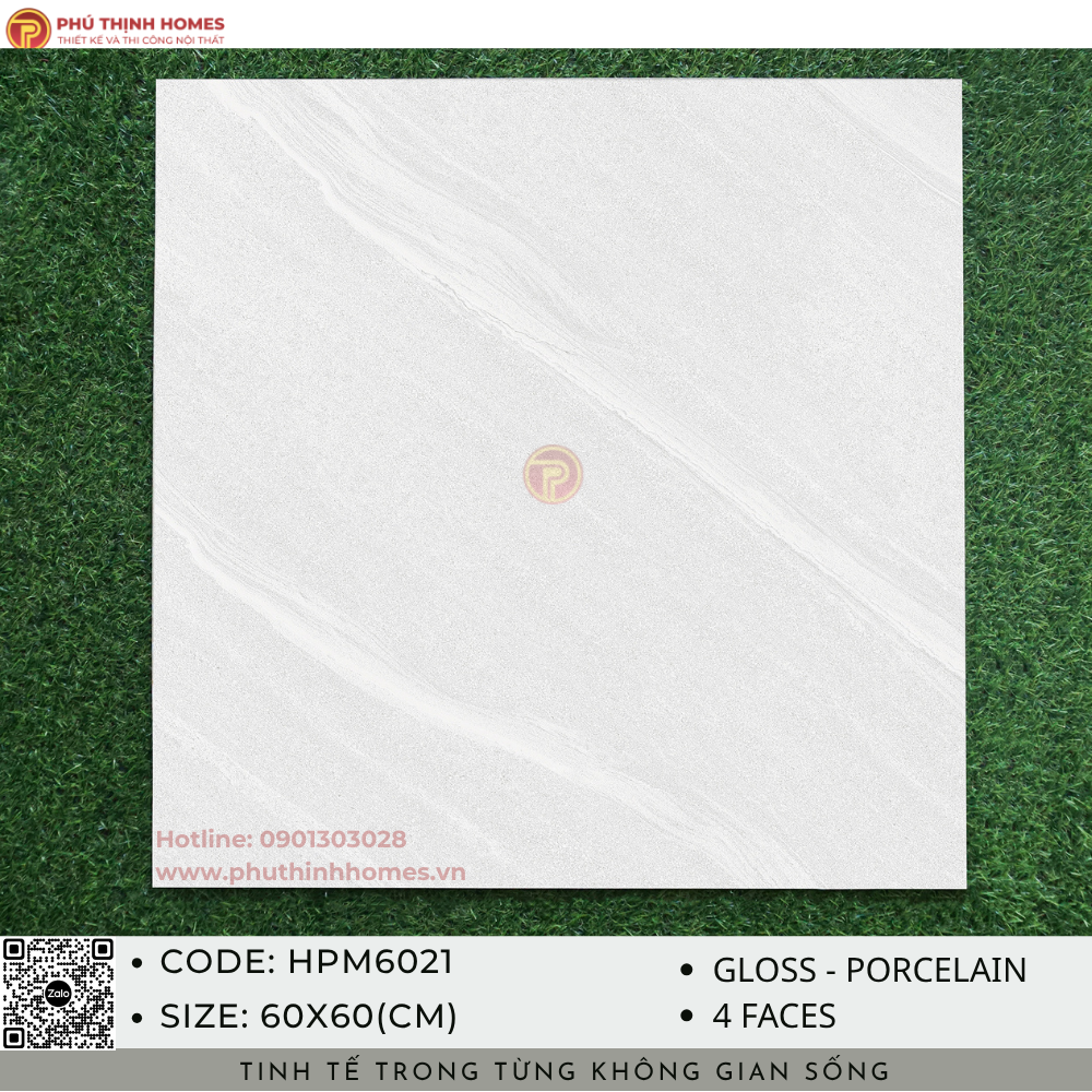 Gạch 60x60 Mikado HPM6021 bề mặt Bóng
