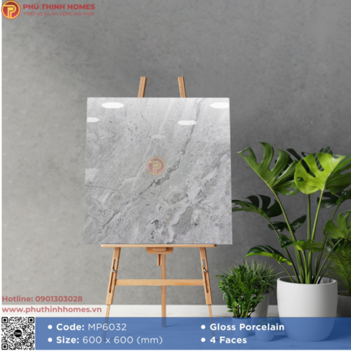 Gạch 60x60 Mikado MP6032 bề mặt Bóng