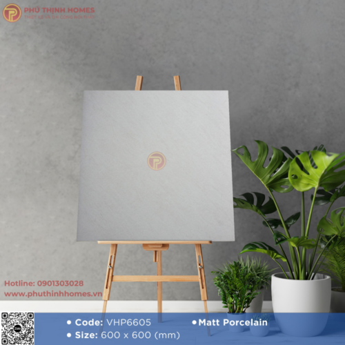 Gạch Viglacera 60x60 VHP6605 bề mặt mờ