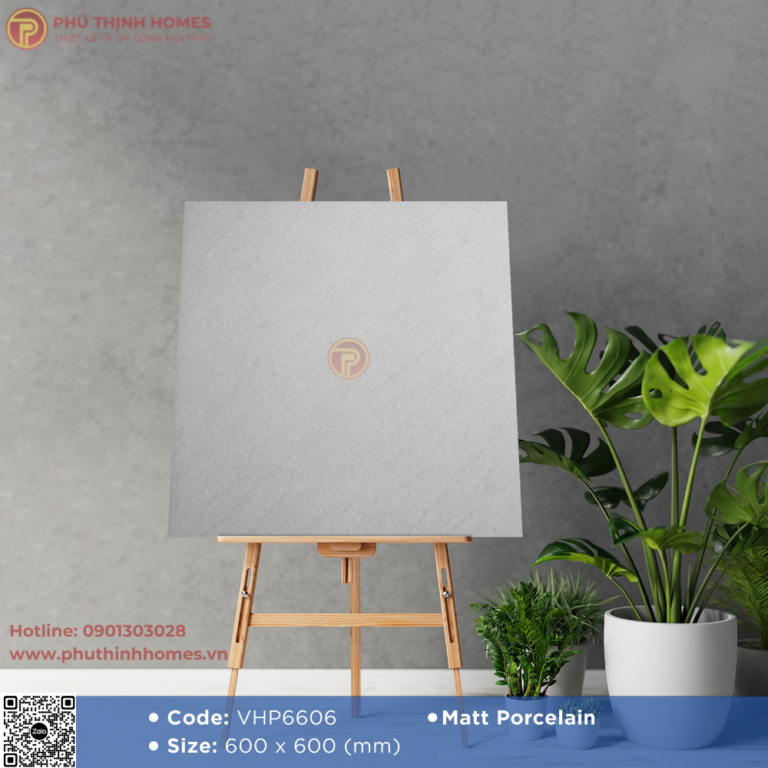 Gạch Viglacera 60x60 VHP6606 bề mặt mờ