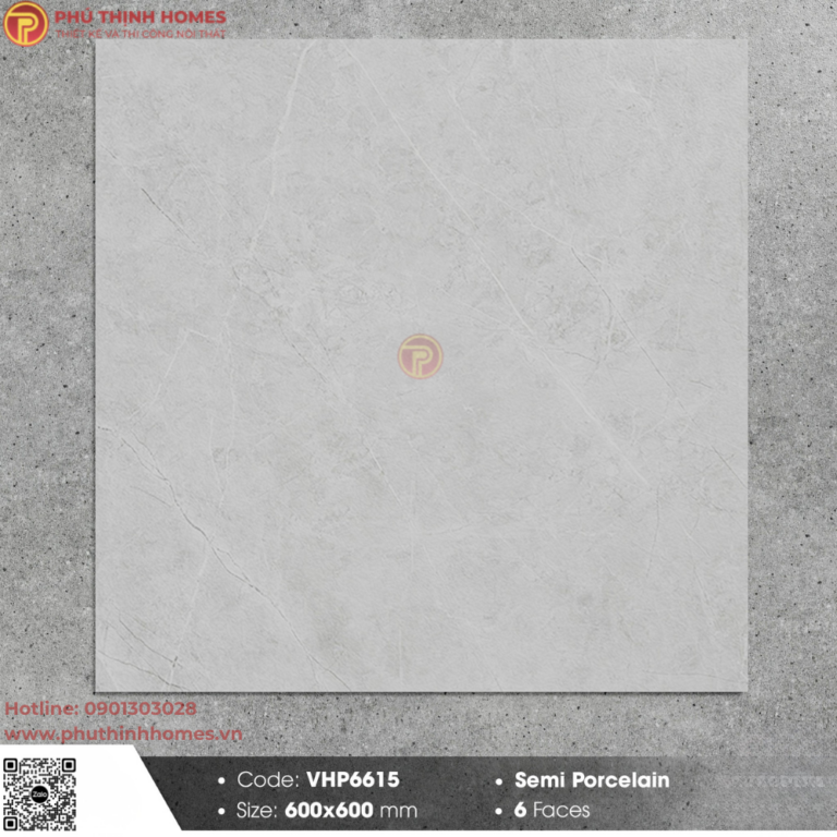 Gạch Viglacera 60x60 VHP6615 bề mặt mờ