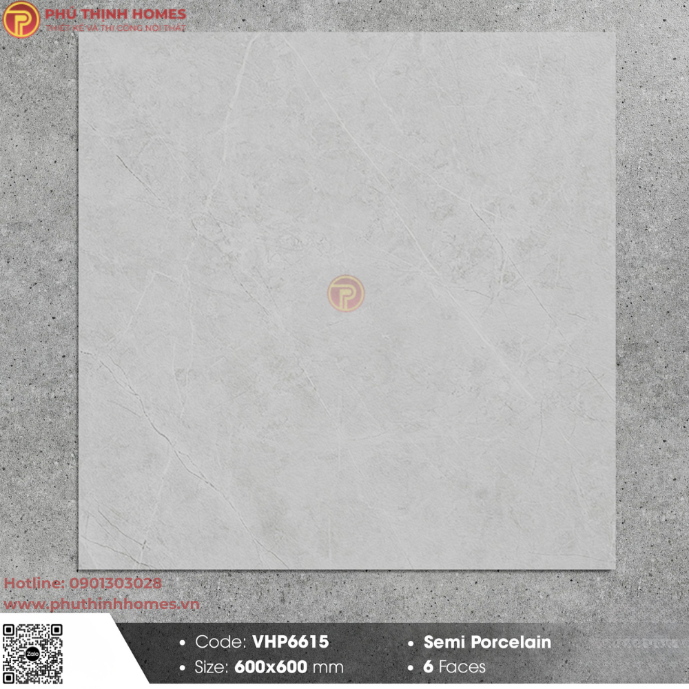 Gạch Viglacera 60x60 VHP6615 bề mặt mờ